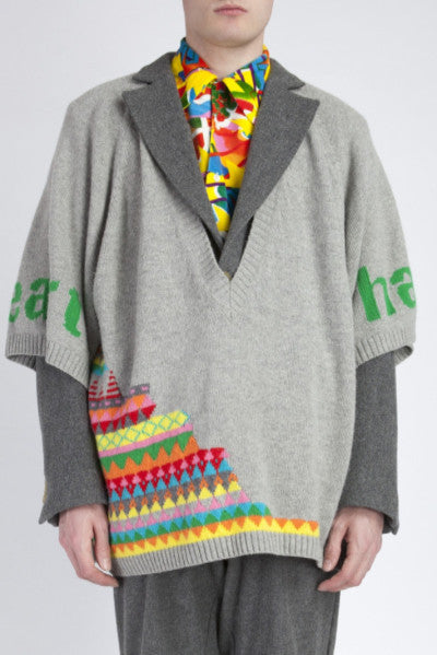 Walter Van Beirendonck <br> Hand On Heart Knit