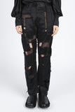 COMME des GARÇONS <br> Tattered Patchwork Pants