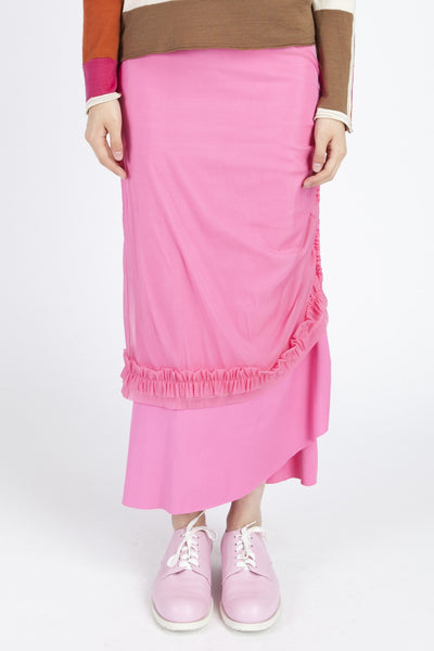 COMME des GARÇONS <br> Sheer Layered Skirt