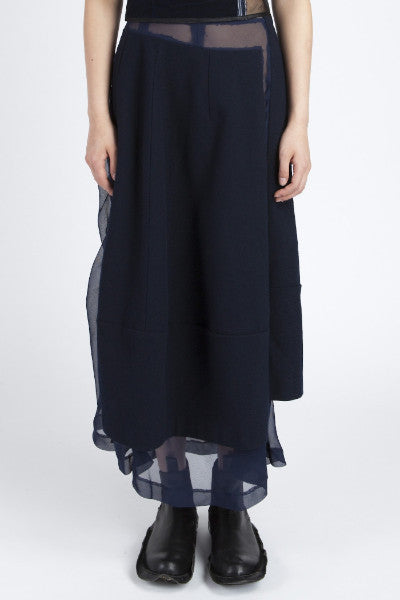 COMME des GARÇONS <br> Sheer Panels Skirt