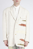 Yohji Yamamoto <br> Raw Silk Blazer