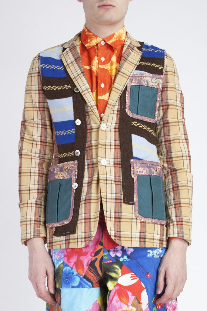 COMME des GARÇONS <br> Patchwork Blazer