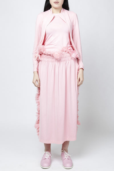 COMME des GARÇONS <br> Print ruffle Ensemble