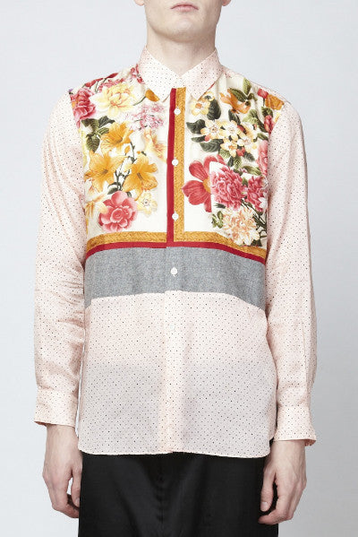 COMME des GARÇONS <br> Floral Print Shirt