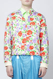 Yohji Yamamoto <br> Multi Coloured Floral Jacket