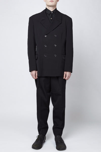 Yohji Yamamoto <br> Wool Gabardine Suit