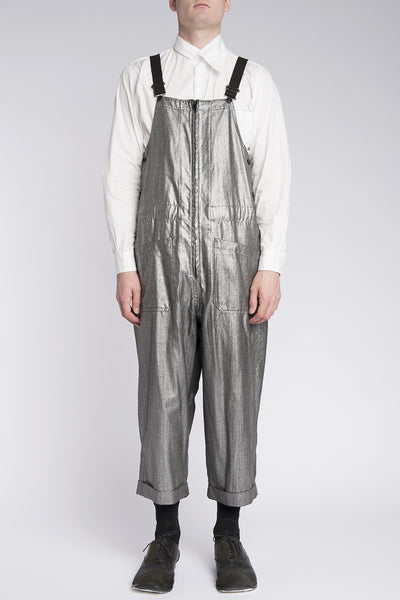 Yohji Yamamoto <br> Silver Overalls
