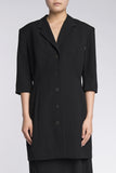 Yohji Yamamoto <br> Tailored Half Sleeve Blazer