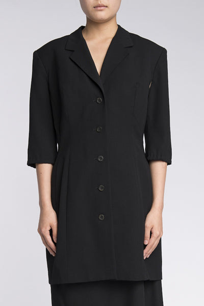 Yohji Yamamoto <br> Tailored Half Sleeve Blazer