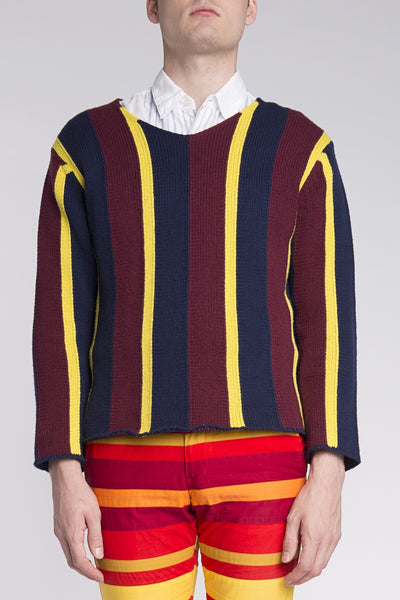 COMME des GARÇONS <br> Boxy Striped Knit