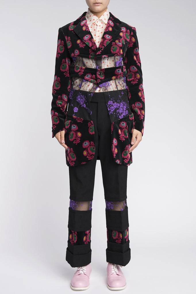 COMME des GARÇONS <br> Mesh Panels Suit