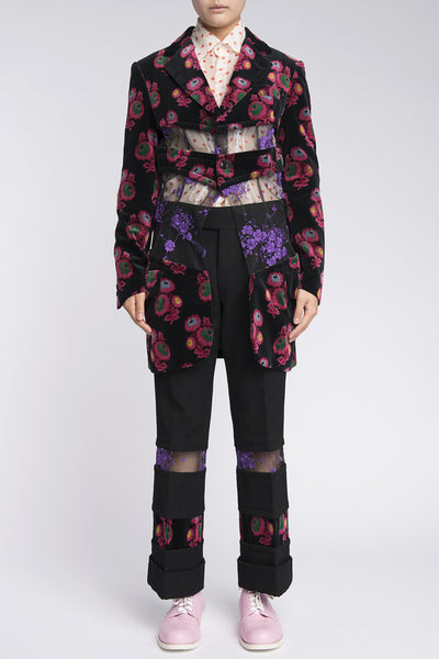 COMME des GARÇONS <br> Mesh Panels Suit