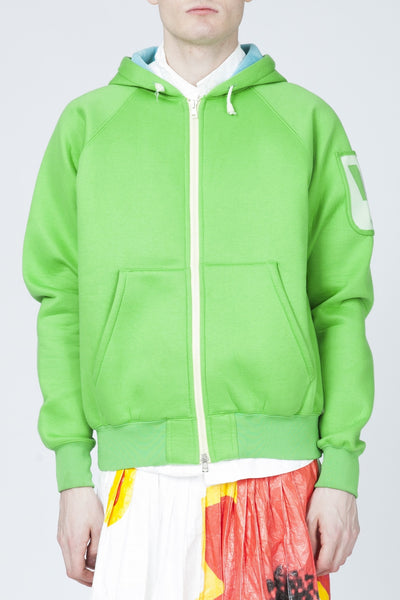 Walter Van Beirendonck <br> Green Padded Jacket