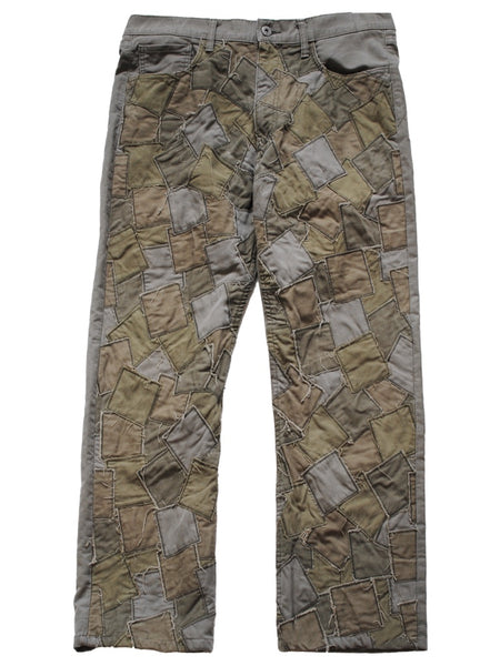 JUNYA WATANABE COMME DES GARÇONS Military patchwork jeans