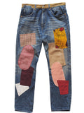 JUNYA WATANABE COMME DES GARÇONS patchwork jeans