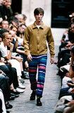 COMME des GARÇONS colourful striped pants