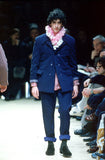 COMME des GARÇONS HOMME PLUS stiff stripe double breast jacket