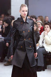 COMME des GARÇONS <br> Leather Panel Jacket