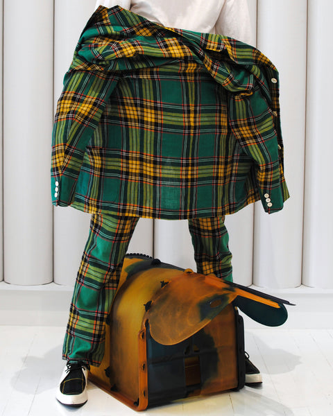 COMME DES GARÇONS Homme Plus plaid suit