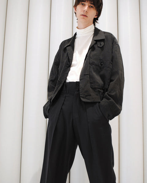 ISSEY MIYAKE worker two-piece suit