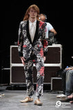 COMME DES GARÇONS Rolling Stones print suit