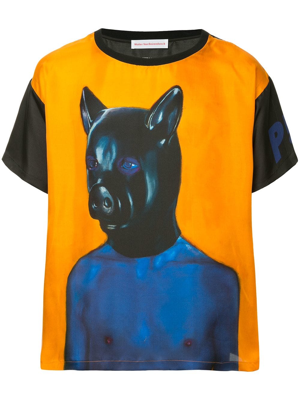 SS20 walter van beirendonck シルクレイヤードTシャツ SS20 walter van beirendonck シルクレイヤードTシャツ